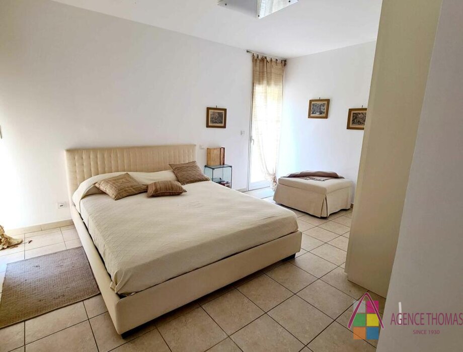 Deux pièces avec terrasse et jardin, vue panoramique sur la Mer & Monaco